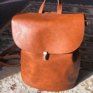 Joy Susan Leather Backpack